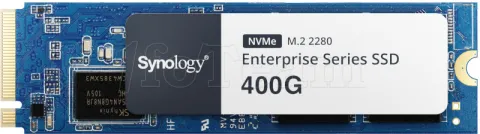 Photo de Disque SSD Synology SNV5420-400G 400Go - NVMe M.2 Type 2280 (Bleu)