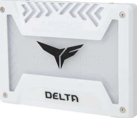 Photo de Disque SSD Team Group T-Force Delta RGB 500Go S-ATA (Blanc)