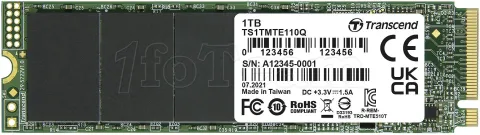 Photo de Disque SSD Transcend 110Q 1To - M.2 NVMe Type 2280