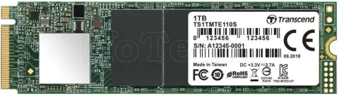 Photo de Disque SSD Transcend 110S 1To - M.2 NVMe Type 2280