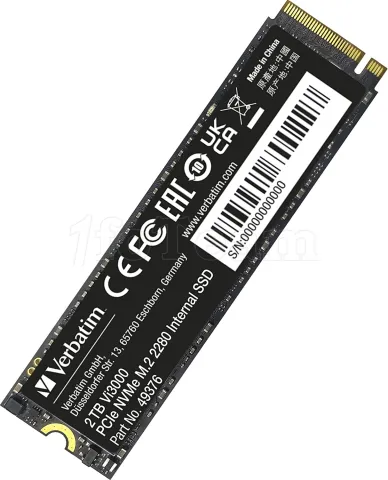 Photo de Disque SSD Verbatim Vi3000 2To  - NVMe M.2 Type 2280