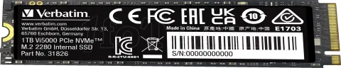 Photo de Disque SSD Verbatim Vi5000 1To - NVMe M.2 Type 2280