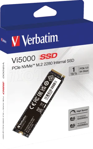 Photo de Disque SSD Verbatim Vi5000 1To - NVMe M.2 Type 2280