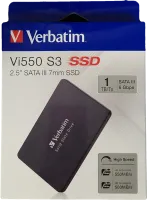 Photo de Disque SSD Verbatim Vi550 S3 1To  - S-ATA 2,5" - SN 493533348991869 - ID 197790