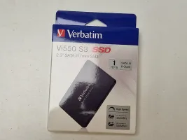 Photo de Disque SSD Verbatim Vi550 S3 1To  - S-ATA 2,5" - SN 493533358993088 - ID 201256