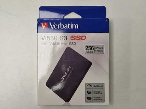 Photo de Disque SSD Verbatim Vi550 S3 256Go - S-ATA 2,5" - SN 4935134489904138 - ID 201782