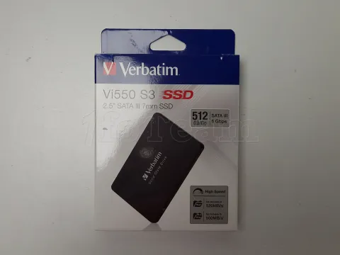 Photo de Disque SSD Verbatim Vi550 S3 512Go - S-ATA 2,5" - SN 4935234048300121 - ID 199013