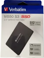 Photo de Disque SSD Verbatim Vi550 S3 512Go - S-ATA 2,5" - SN 4935234048300451 - ID 197794