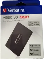 Photo de Disque SSD Verbatim Vi550 S3 512Go - S-ATA 2,5" - SN 4935234048311826 - ID 197792