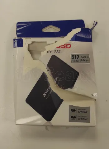 Photo de Disque SSD Verbatim Vi550 S3 512Go - S-ATA 2,5" - SN 493523408993998 - ID 203835