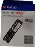 Photo de Disque SSD Verbatim Vi560 S3 256Go - S-ATA M.2 Type 2280 - SN 493623348990522 - ID 197795