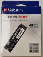 Photo de Disque SSD Verbatim Vi560 S3 256Go - S-ATA M.2 Type 2280 - SN 493623408990512 - ID 201248