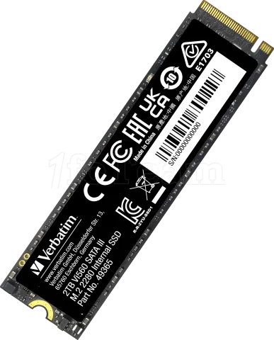 Photo de Disque SSD Verbatim Vi560 S3 2To - S-ATA M.2 Type 2280