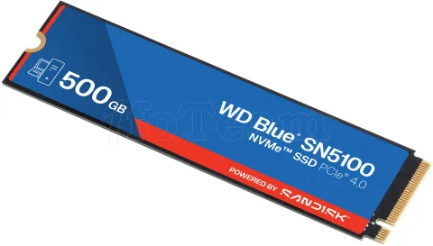 Photo de Disque SSD Western Digital Blue SN5100 500Go - NVMe M.2 Type 2280