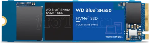 Photo de Disque SSD Western Digital Blue SN550 250Go - NVMe M.2 Type 2280