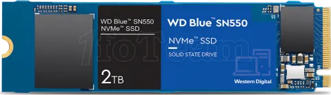 Photo de Disque SSD Western Digital Blue SN550 2To  - NVMe M.2 Type 2280