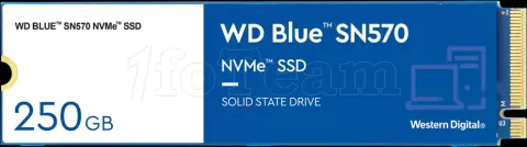 Photo de Disque SSD Western Digital Blue SN570 250Go - NVMe M.2 Type 2280