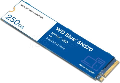 Photo de Disque SSD Western Digital Blue SN570 250Go - NVMe M.2 Type 2280