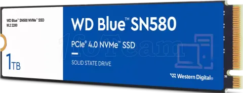 Photo de Disque SSD Western Digital Blue SN580 1To  - NVMe M.2 Type 2280