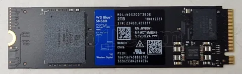 Photo de Disque SSD Western Digital Blue SN580 2To  - NVMe M.2 Type 2280 - SN 23402L401657 - ID 201247