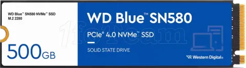Photo de Disque SSD Western Digital Blue SN580 500Go - NVMe M.2 Type 2280