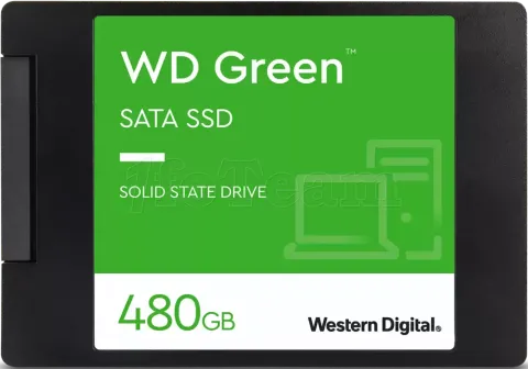 Photo de Disque SSD Western Digital Green 480Go - S-ATA 2,5"