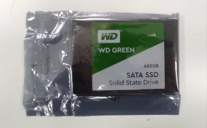 Photo de Disque SSD Western Digital Green 480Go - S-ATA 2,5" - SN 21075D482115 - ID 203864
