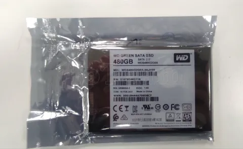 Photo de Disque SSD Western Digital Green 480Go - S-ATA 2,5" - SN 21075D482115 - ID 203864