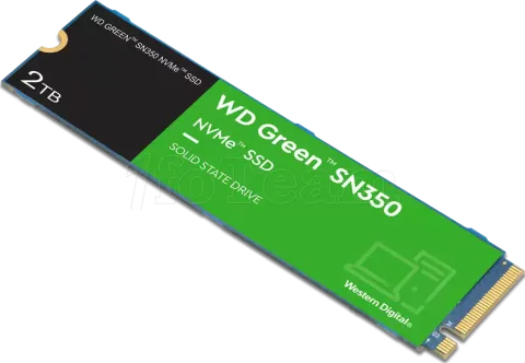 Photo de Disque SSD Western Digital Green SN350 2To  - NVMe M.2 Type 2280