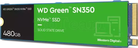 Photo de Disque SSD Western Digital Green SN350 480Go - NVMe M.2 Type 2280