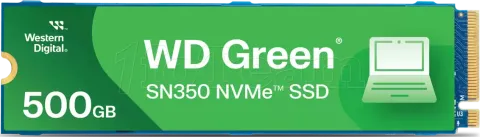 Photo de Disque SSD Western Digital Green SN350 500Go - NVMe SSD M.2 Type 2280