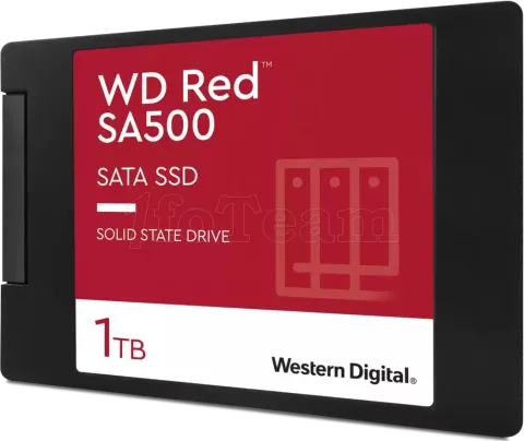 Photo de Disque SSD Western Digital Red SA500 NAS 1To  - S-ATA 2,5"