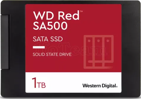 Photo de Disque SSD Western Digital Red SA500 NAS 1To  - S-ATA 2,5"
