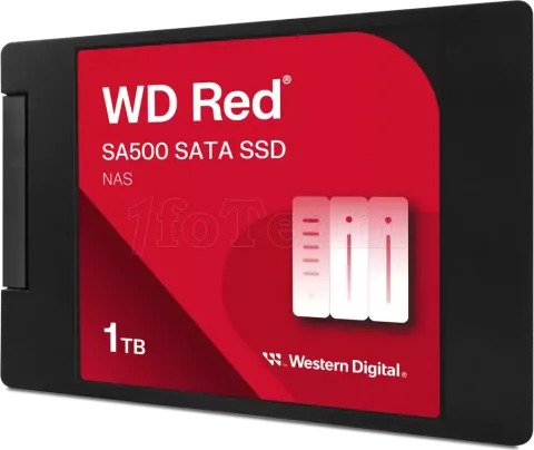 Photo de Disque SSD Western Digital Red SA500 NAS 1To  - S-ATA 2,5"