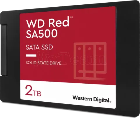 Photo de Disque SSD Western Digital Red SA500 NAS 2To  - S-ATA 2,5"