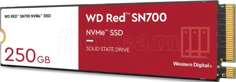Photo de Disque SSD Western Digital  Red SN700 250Go - NVMe M.2 Type 2280