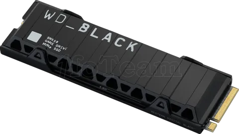 Photo de Disque SSD Western Digital WD_Black SN850 RGB 2To  avec dissipateur thermique - NVMe M.2 Type 2280