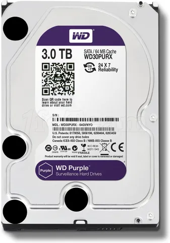 Photo de Disque WD30PURZ - WCC4N5EACP04 -- Id : 163189