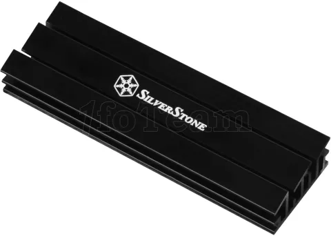 Photo de Dissipateur thermique pour SSD M.2 2280 SilverStone SST-TP02-M2 (Noir)