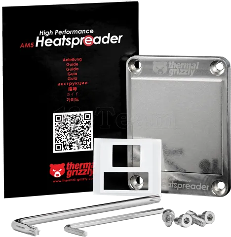 Photo de Dissipateur thermique Thermal Grizzly AM5 High Performance Heatspreader