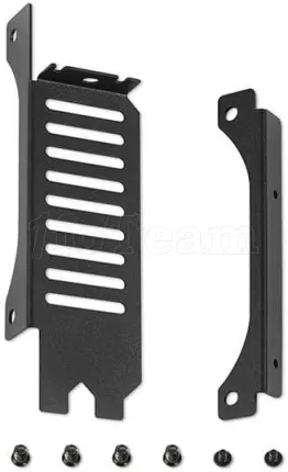 Photo de Double Ventilateur de boitier Aerocool Astro 24 RGB 24x12cm (Noir)