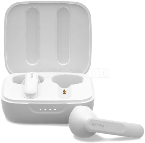 Photo de Ecouteur intra-auriculaire Bluetooth NGS Artica Move (Blanc)