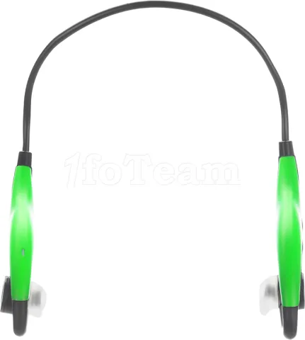 Photo de Ecouteur intra-auriculaire Bluetooth NGS Artica Runner (Noir/Vert)