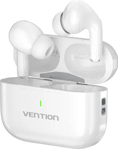 Photo de Ecouteur intra-auriculaire Bluetooth Vention Echo Lite Plus (Blanc)