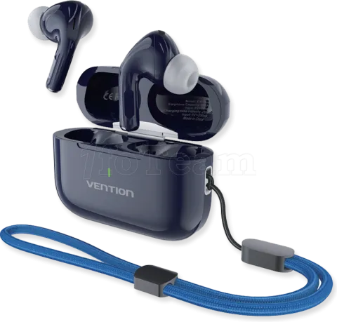 Photo de Ecouteur intra-auriculaire Bluetooth Vention Echo Lite Plus (Bleu)