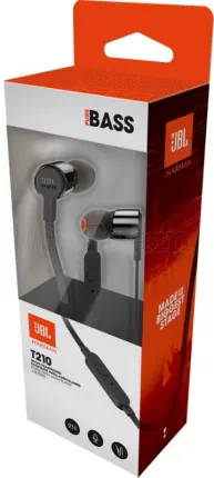 Photo de Ecouteurs filaires JBL Tune 210 (Noir)
