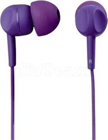 Photo de Ecouteurs intra-auriculaire avec micro Thomson Ear 3005 (Violet)