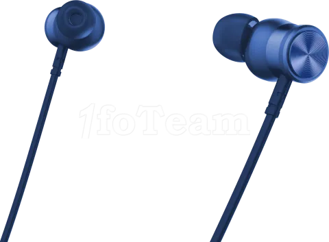 Photo de Ecouteurs intra-auriculaire avec micro Verbatim TruSound Pro (Bleu)