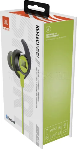 Photo de Ecouteurs intra-auriculaires Bluetooth JBL Reflect Mini 2 (Vert)