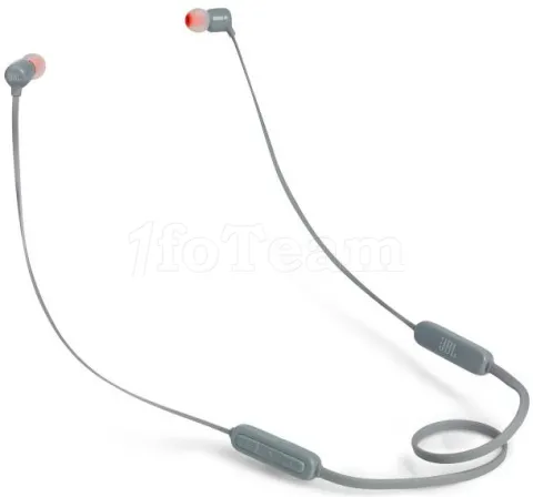 Photo de Ecouteurs intra-auriculaires Bluetooth JBL Tune 110BT (Gris)